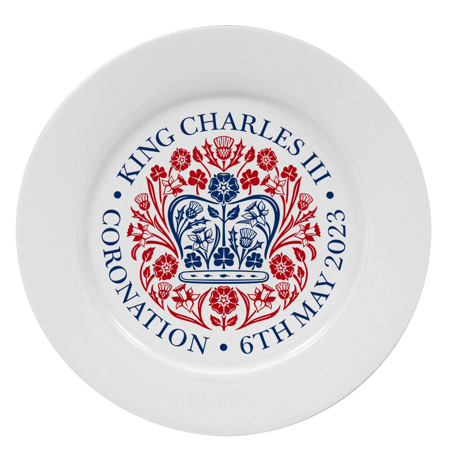 King Charles III Coronation Ceramic Plate