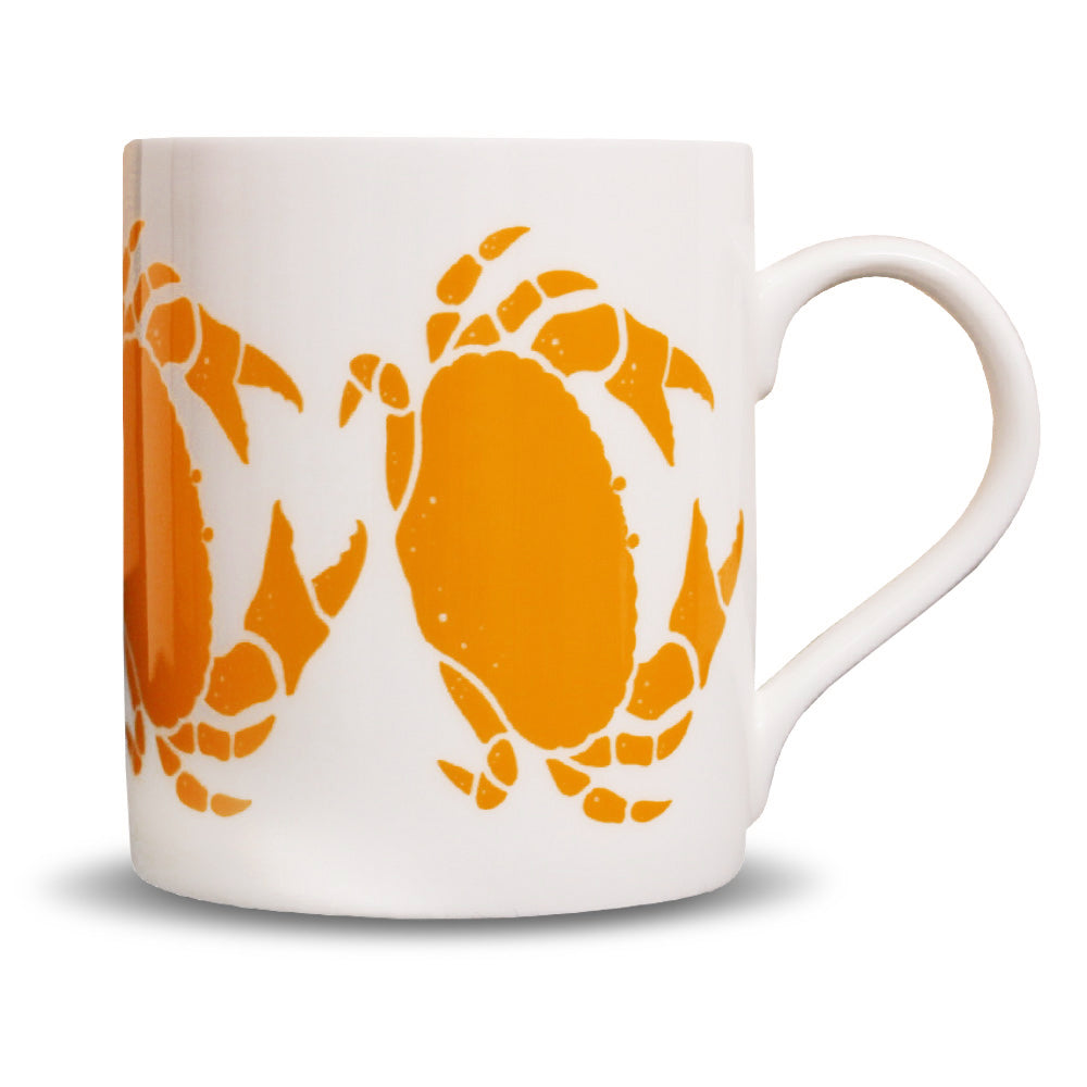 Crab Large Bone China Mug - 350ml