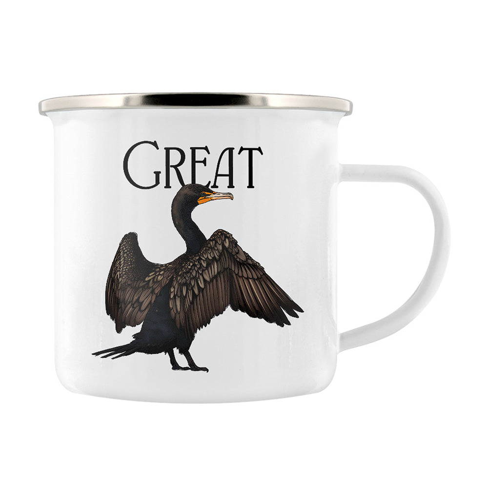 Wild Giggles Great Shag Enamel Mug