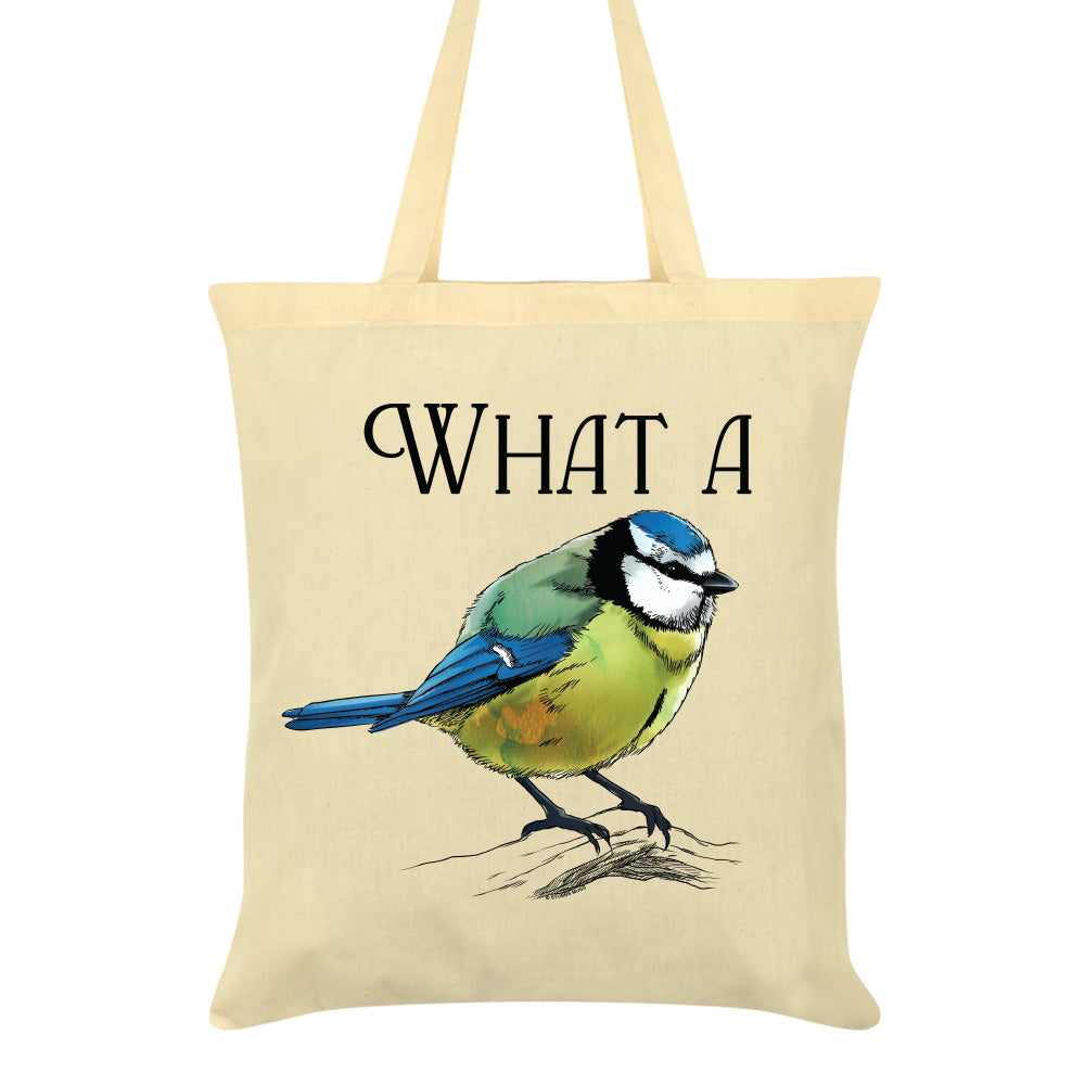Wild Giggles What a Tit Cream Tote Bag
