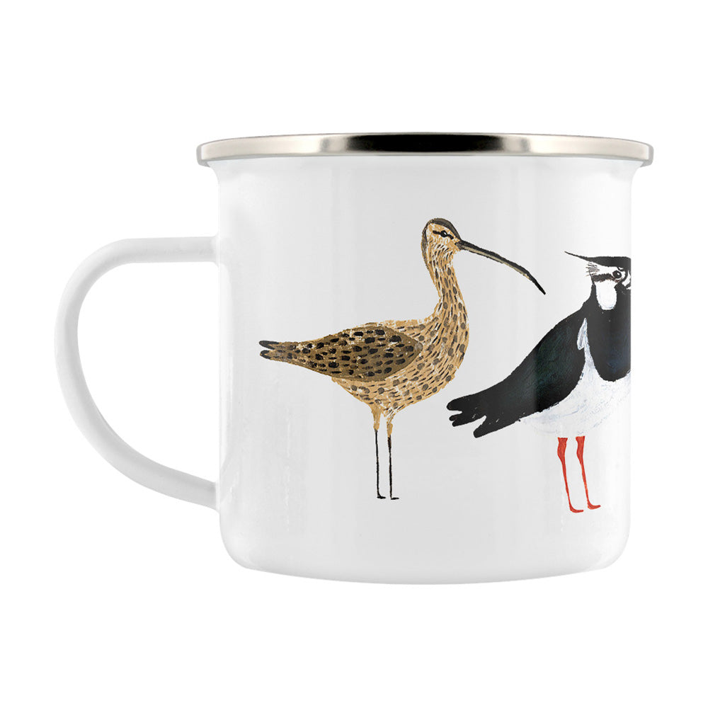 IzziRainey Coastal Birds Enamel Mug