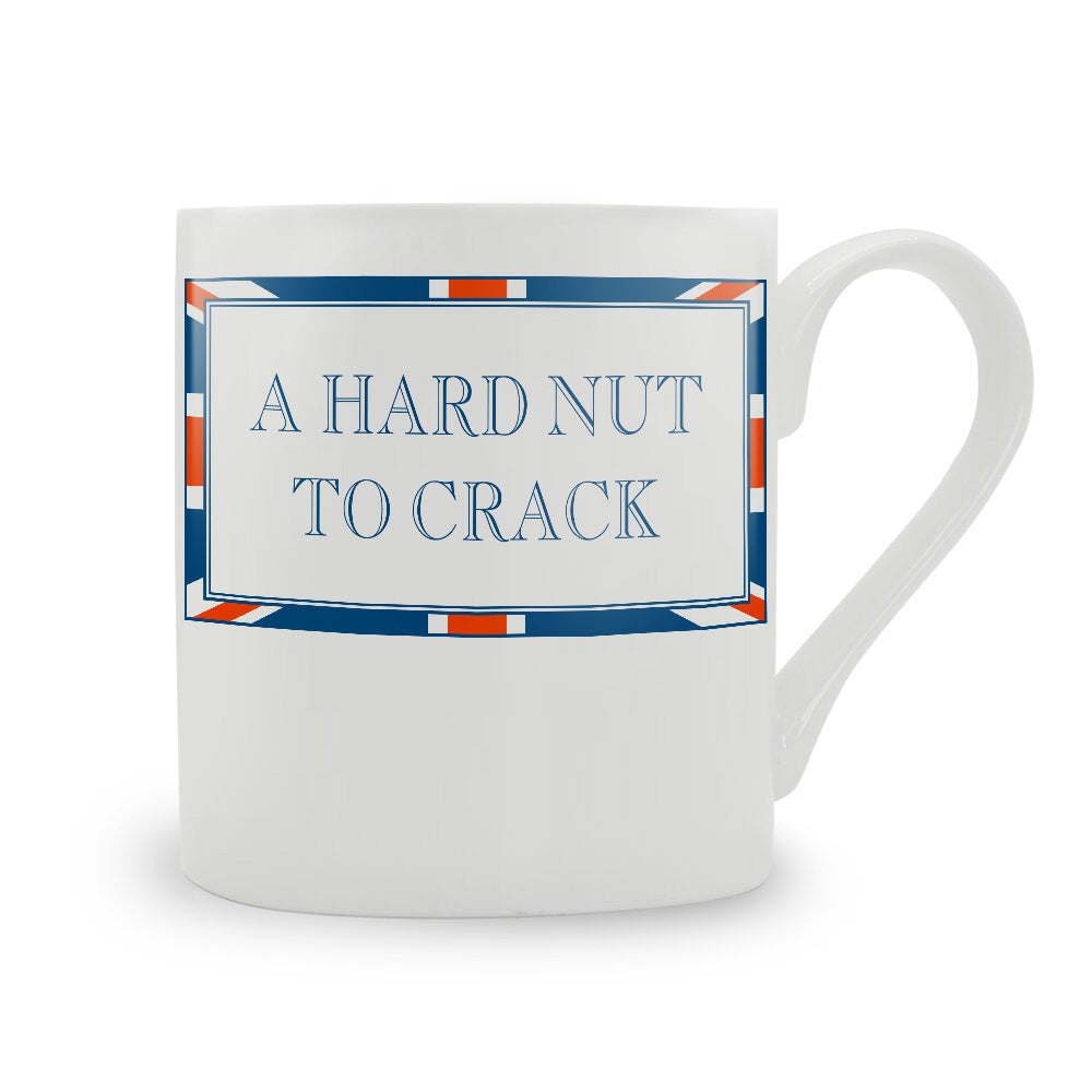 Terribly British A Hard Nut To Crack Mug