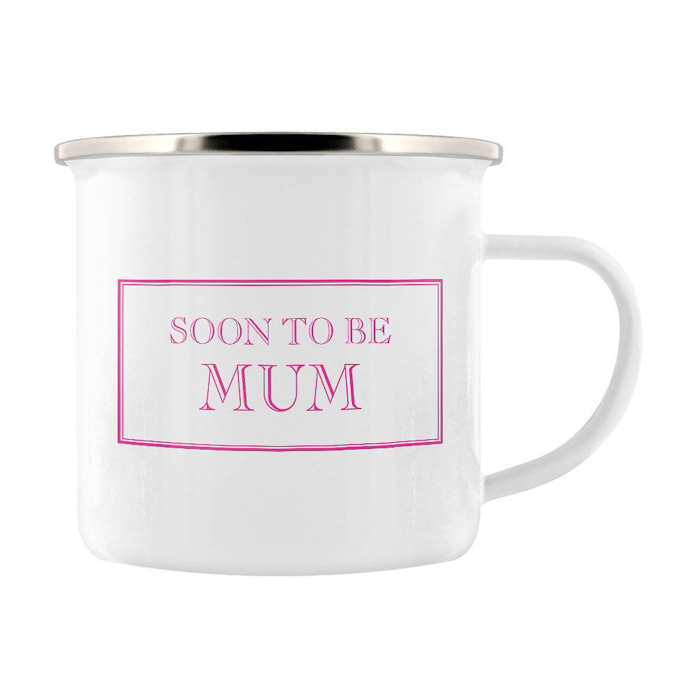 Soon To Be Mum Enamel Mug