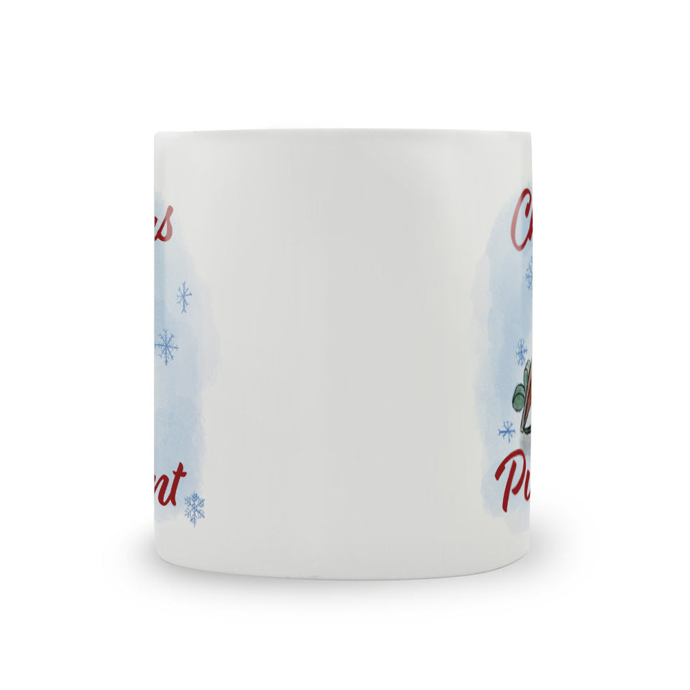 Christmas Puurresent Large Bone China Mug - 350ml