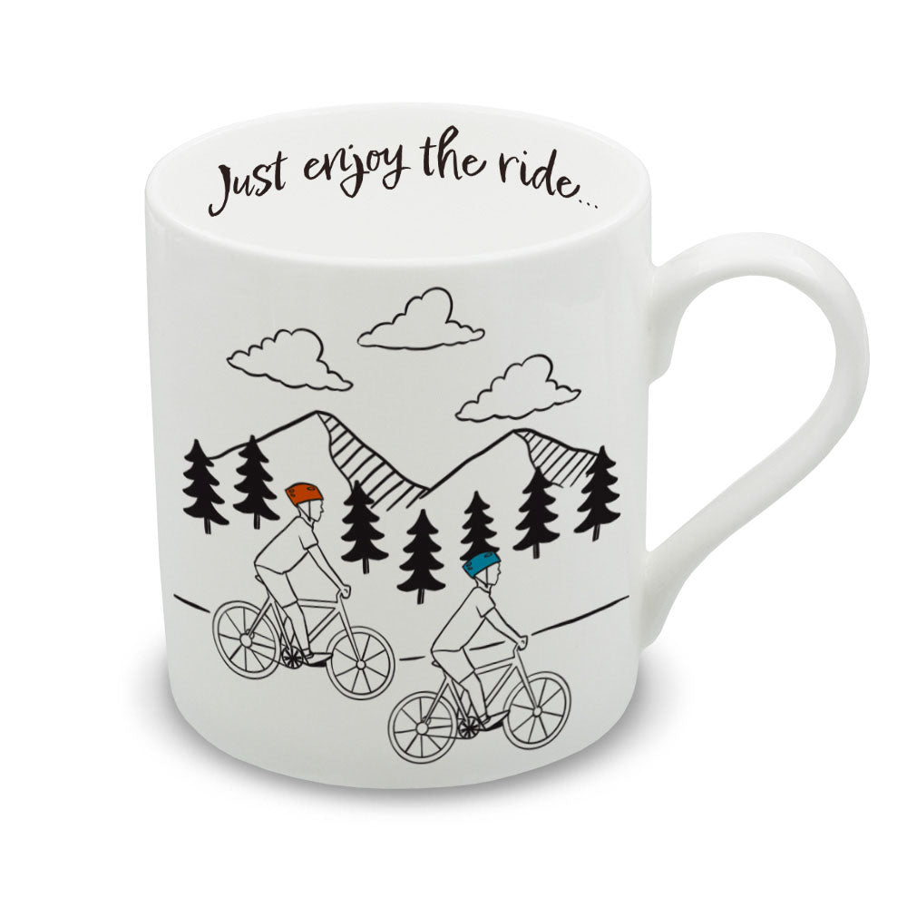 Out & About - Just Enjoy The Ride Standard Mug - 250ml