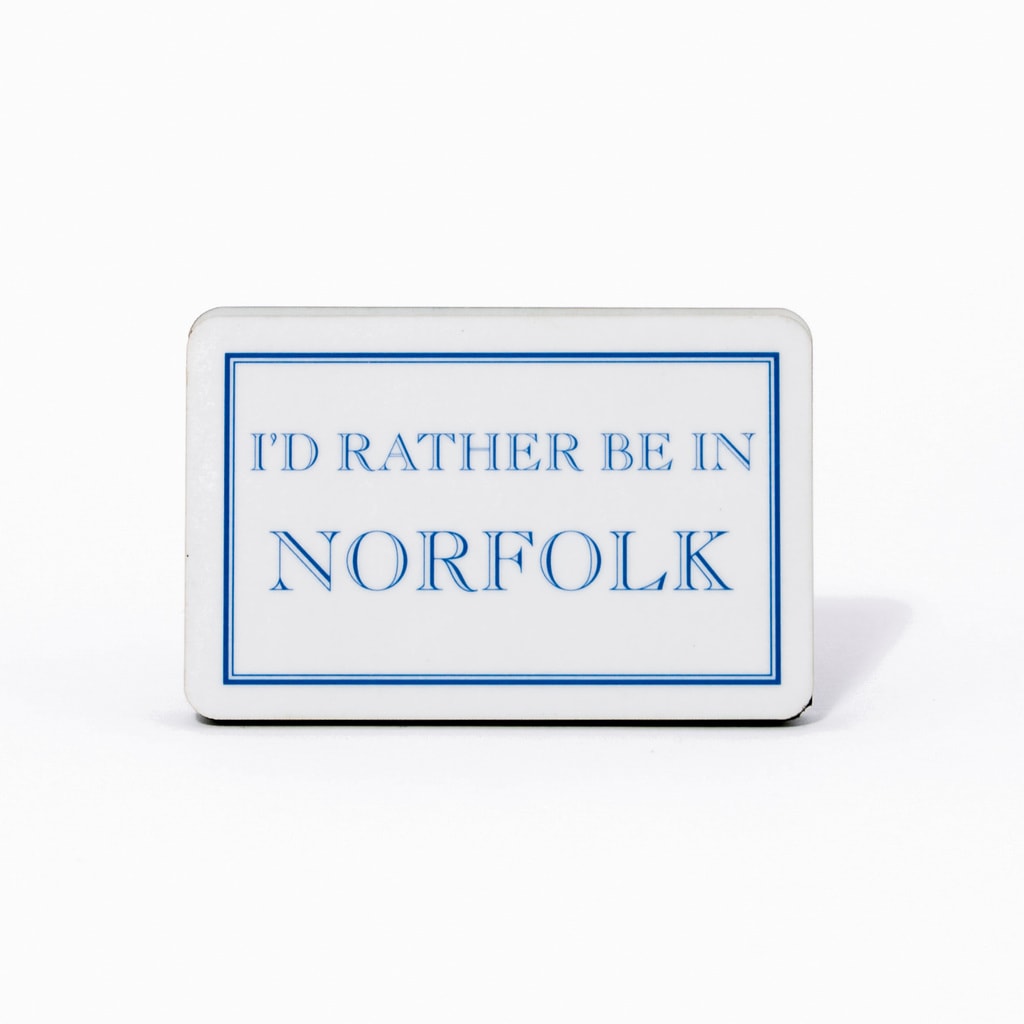 I'd Rather Be In Norfolk Magnet