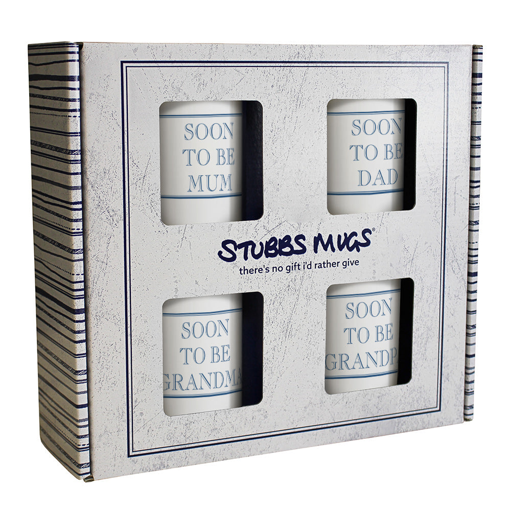Soon To Be Family 250ml Mug Gift Set - 4 Pack