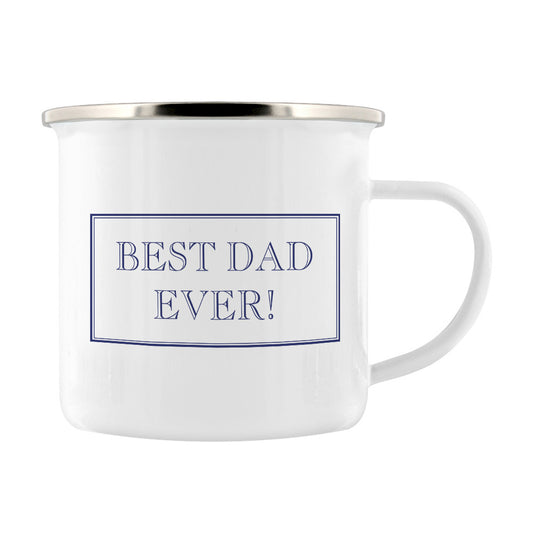 Best Dad Ever! Enamel Mug