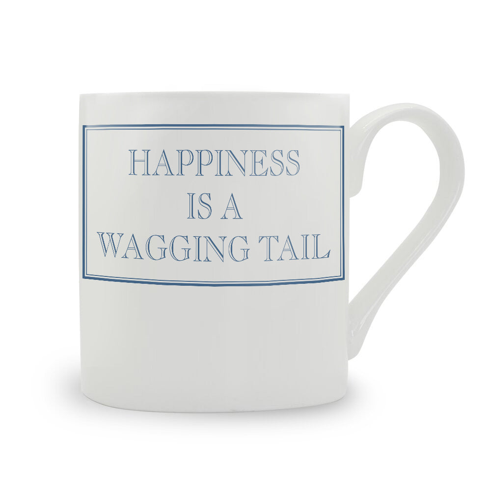 Happiness Is A Wagging Tail Mug