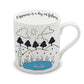 Out & About - Happiness Is A Day Out Fishing Standard Mug - 250ml