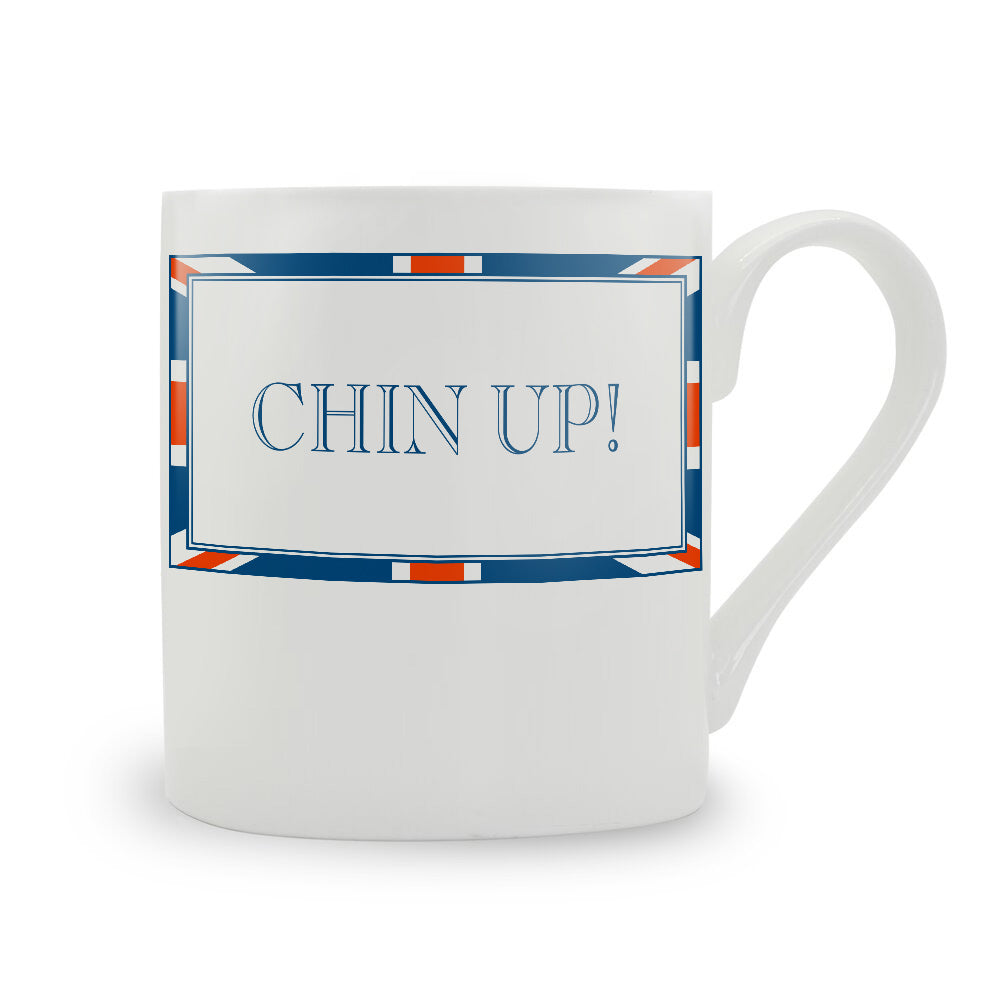 Terribly British Chin Up! Mug