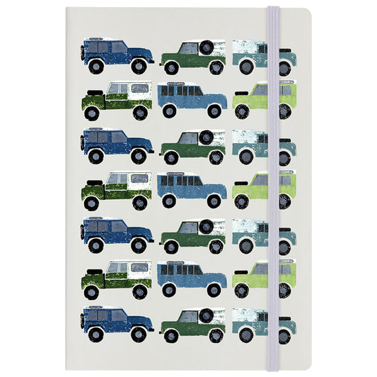 IzziRainey Land Rover Cream A5 Notebook