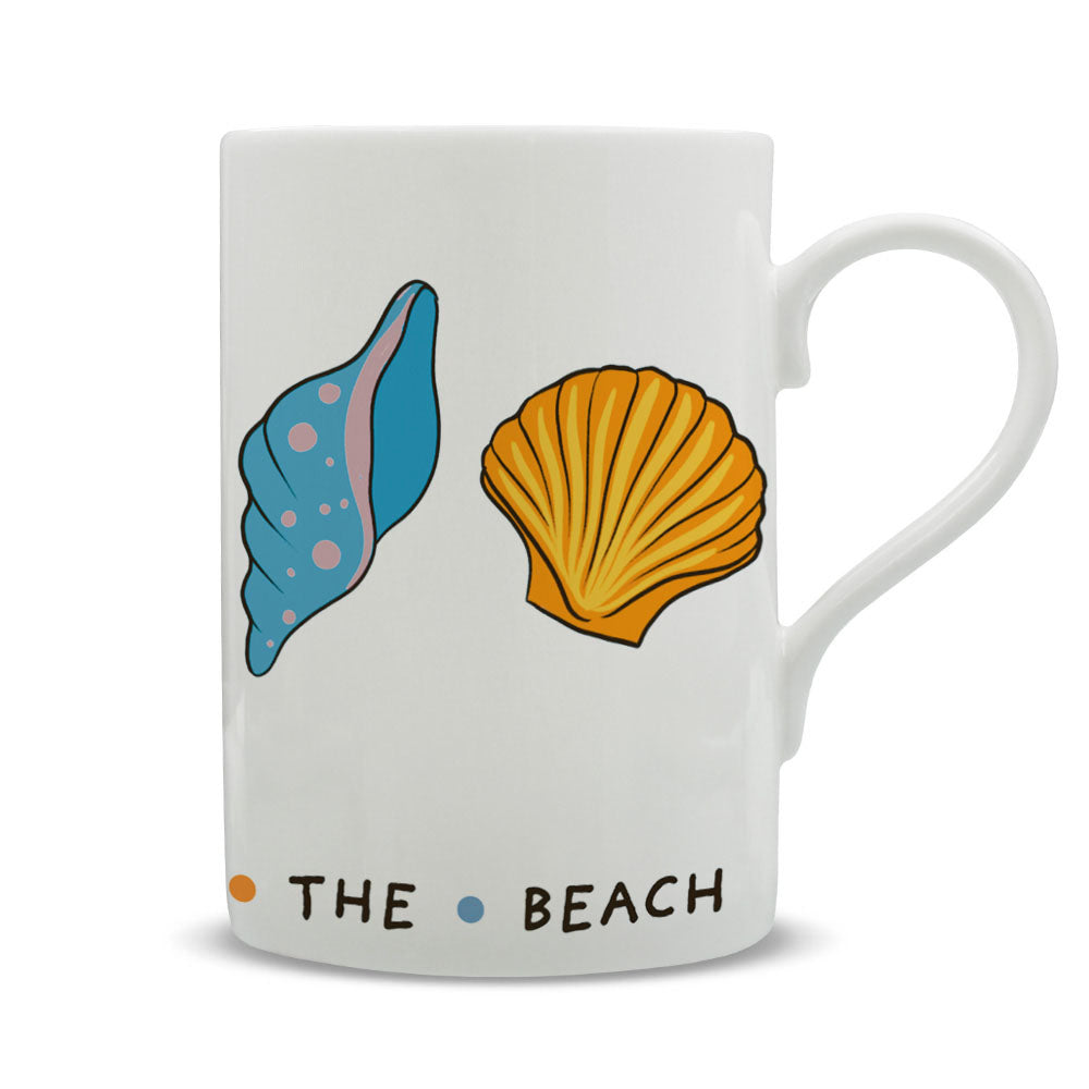 By The Seaside - Shells - Life Is Better At The Beach Tall Mug