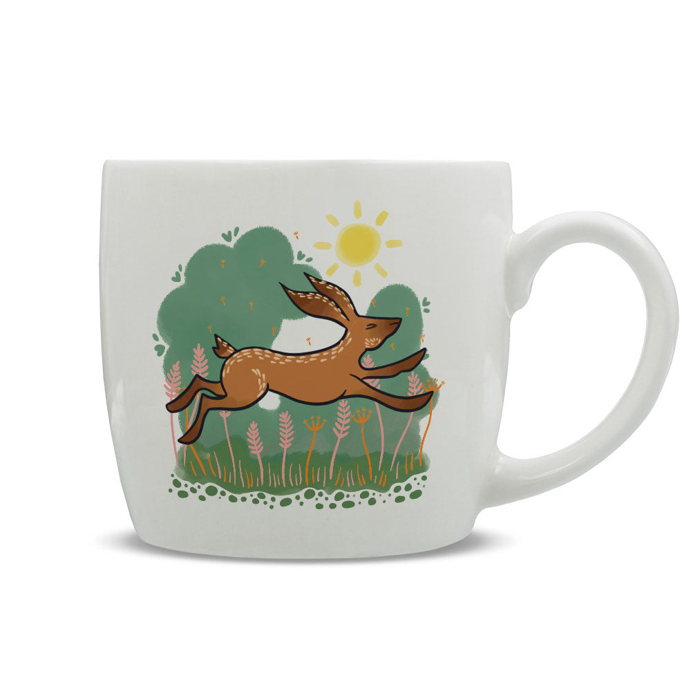 Moon Gazing Hares - Sunlight Run Mug